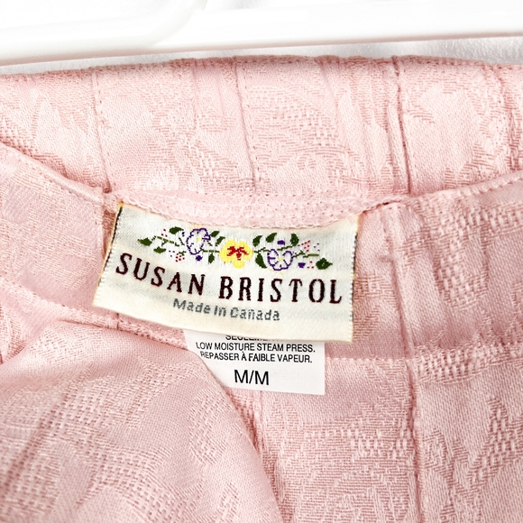 Vintage Susan Bristol Light Pink Floral Skirt - Picture 8 of 10